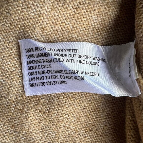 Knox Rose Women's V-Neck Pullover Sweater Tan Medium - Picture 9 of 11